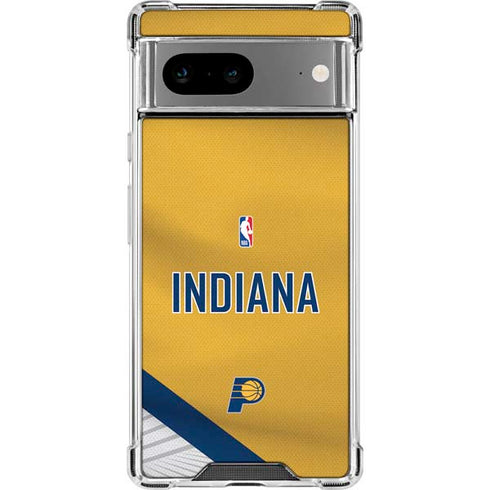 NBA Indiana Pacers Jersey Google Pixel 8a Clear Case
